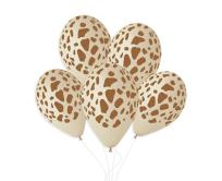 Opakowanie Balony żyrafa latte 33cm 50szt