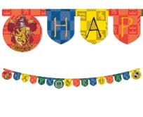 Opakowanie Banner Harry Potter Hogwarts Houses - Happy Birthd
