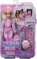 Opakowanie Barbie Dream Besties Weekendowy wyjazd + akcesoria
