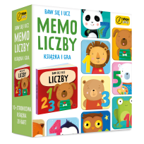 Opakowanie Baw się i ucz Memo Liczby Gra i książka
