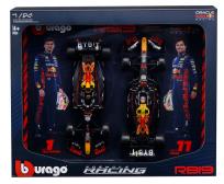 Opakowanie Bburago Model 1:24 Red Bull RB19 Verstappen Perez zestaw bolidów F1 18-28061