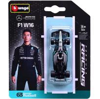 Opakowanie Bburago Model 1:64 BOLID F1 Mercedes AMG W16 2025 George Russell BBURAGO 18-58002