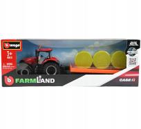 Opakowanie BBURAGO TRAKTOR Z PRZYCZEPĄ Case IH OPTUM 300 CVX MASZYNA ROLNICZA