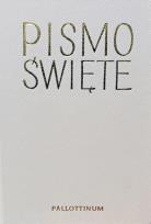 Okładka książki Biblia Pielgrzyma oprawa ekologiczna biała