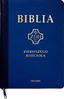 Okładka książki Biblia pierwszego Kościoła z paginat. suwak grant