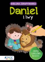 Okładka książki Biblijna zdrapywanka. Daniel i lwy