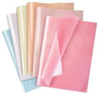 Opakowanie Bibuła pastelowa perłowa 50x35cm 30arkuszy