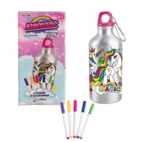 Opakowanie Bidon 500ml z Jednorożcem do kolorowania