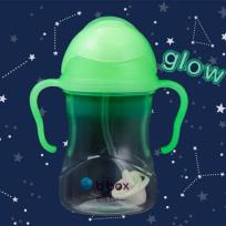 Opakowanie Bidon ze słomką 240 ml, Glow in the dark, b.box