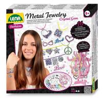 Opakowanie Biżuteria metalowa z kryształami DIY...