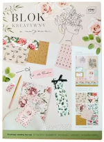 Opakowanie Blok kreatywny z naklejkami A4/14K 80/170G Garden
