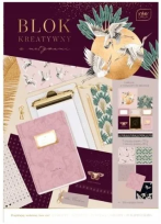 Opakowanie Blok kreatywny z naklejkami A4/14K 80/170G Satin