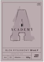 Opakowanie Blok rysunkowy A4 20 100g ACADEMY
