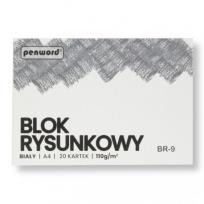 Opakowanie Blok rysunkowy A4 biały 110g 20 kartek