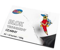 Opakowanie Blok techniczny A3 160g czarny 10 kartek