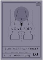 Opakowanie Blok techniczny A4 10 240g ACADEMY
