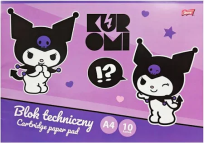 Opakowanie Blok techniczny A4/10K 190g/m2 Kuromi(10szt)