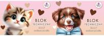 Opakowanie Blok techniczny A4/10K The sweet pets mix