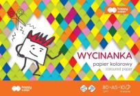 Opakowanie Blok wycinanka kolor A5/10K 80g HAPPY COLOR