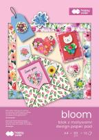 Opakowanie Blok z motywami Bloom A4 80g.16ark. 28 motywów Happy Color