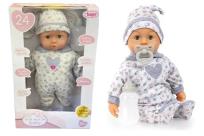 Opakowanie Bobas pierwsze słowa szary 38cm