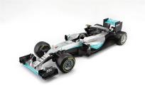 Opakowanie Bolid F1 Mercedes AMG Hybrid 1:18 BBURAGO