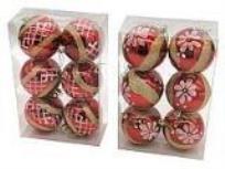 Opakowanie Bombki 6szt MIX