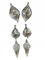 Opakowanie Bombki na choinkę 6szt Szyszki