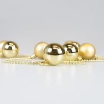 Opakowanie Bombki na łańcuchu złote