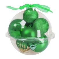 Opakowanie Bombki zielone 9szt
