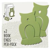 Opakowanie Book End 2 podpórki pod książki Sowa