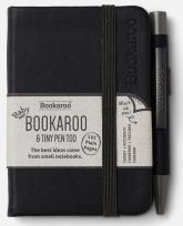 Opakowanie Bookaroo Notatnik A7 z długopisem - czarny
