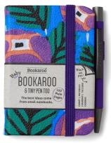 Opakowanie Bookaroo Notatnik A7 z długopisem - fiolet turkus