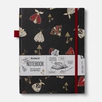 Opakowanie Bookaroo Notatnik Journal duży - Ćmy