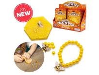 Opakowanie Bransoletka własnej roboty - pszczółki