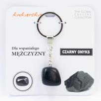 Opakowanie Brelok Dla wspaniałego mężczyzny czarny onyks