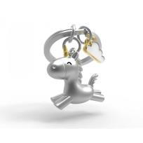 Opakowanie Brelok do kluczy 3D jednorożec z chmurką