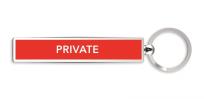 Opakowanie Brelok do kluczy Private Prywatne Show Offs Keys