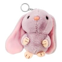 Opakowanie Brelok pluszowy fioletowy królik