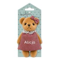 Opakowanie Brelok pluszowy miś - Alicja
