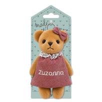 Opakowanie Brelok pluszowy miś - Zuzanna