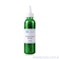 Opakowanie Brokat w kleju zielony 120ml