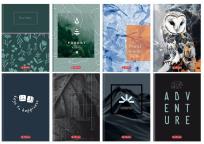 Opakowanie Brulion A5/96K kratka mix (5szt) HERLITZ