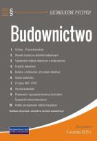 Okładka książki Budownictwo - ujednolicone przepisy