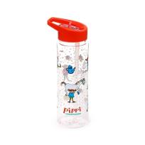 Opakowanie Butelka na wodę pojemności ze słomką Pippi 550ml
