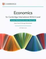 Okładka książki Cambridge International AS & A Level Economics Exam Preparation and Practice with Digital Access