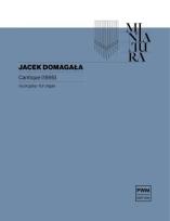 Okładka książki Cantique (1995) nuty na organy