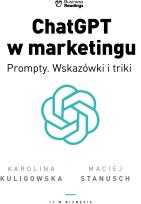 Okładka książki ChatGPT w marketingu - Prompty. Wskazówki i triki