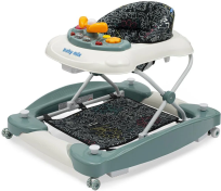 Opakowanie Chodzik z huśtawką i silikonowymi kółkami zielony