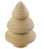 Opakowanie Choinki drewniane 2szt